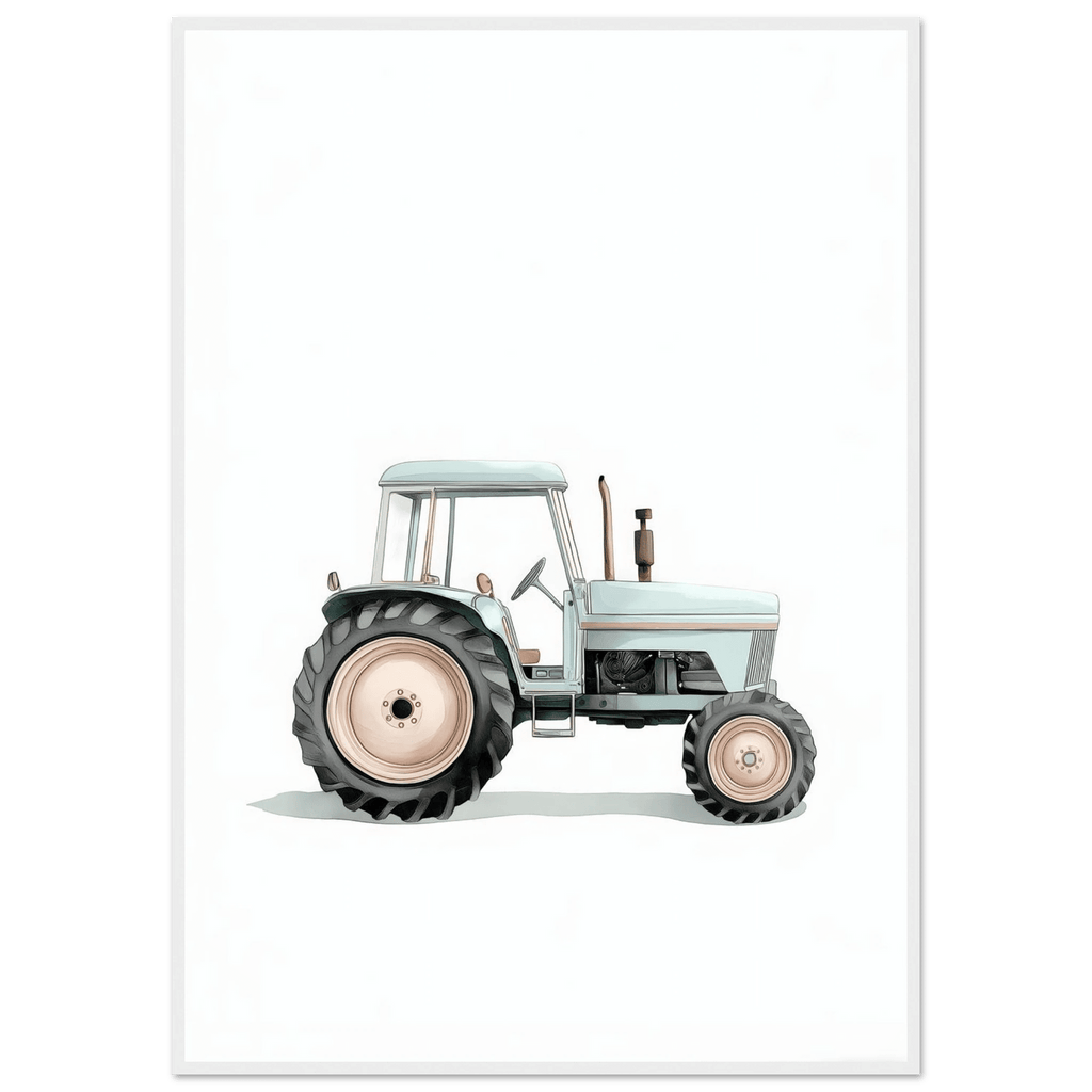 Grön traktor poster poster
