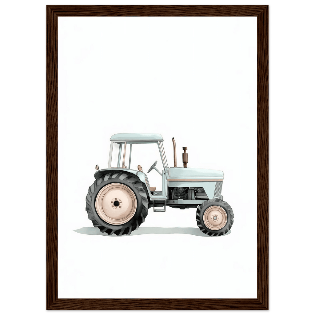 Grön traktor poster poster