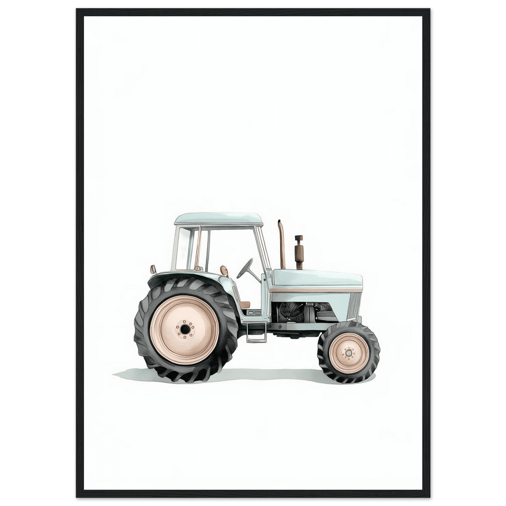 Grön traktor poster poster