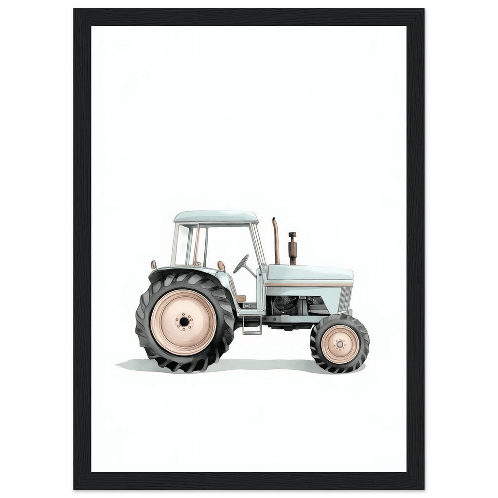 Grön traktor poster poster