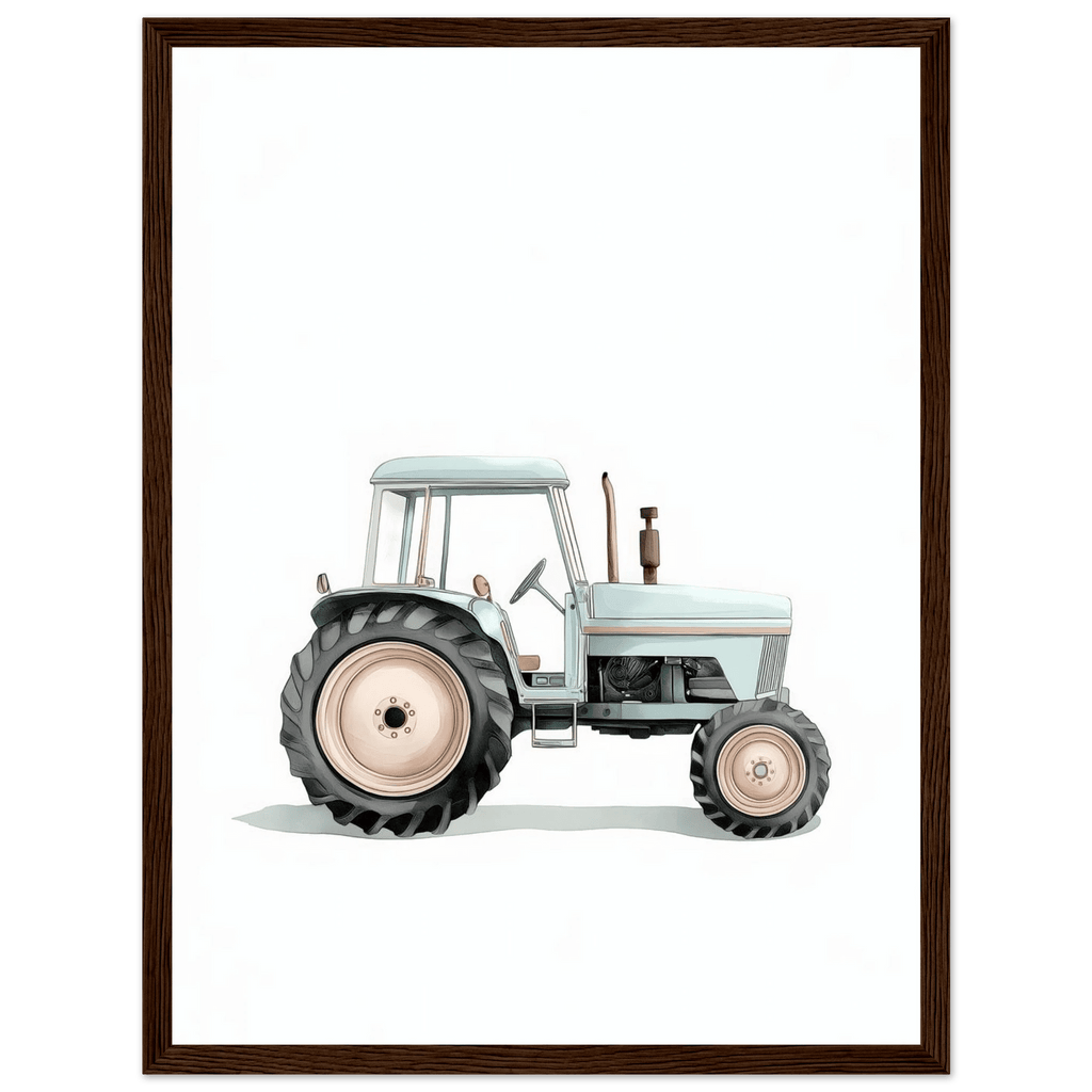 Grön traktor poster poster