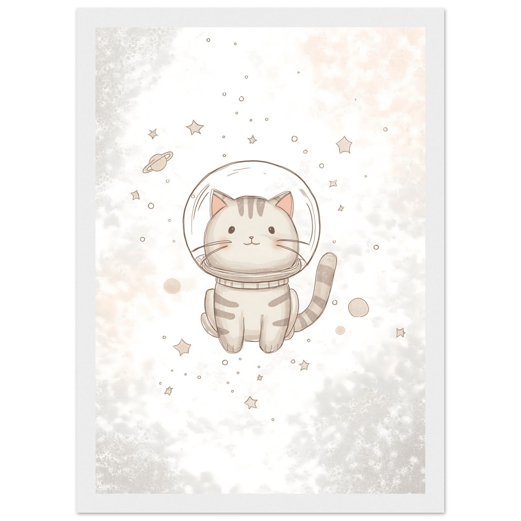 Katt i rymden poster poster