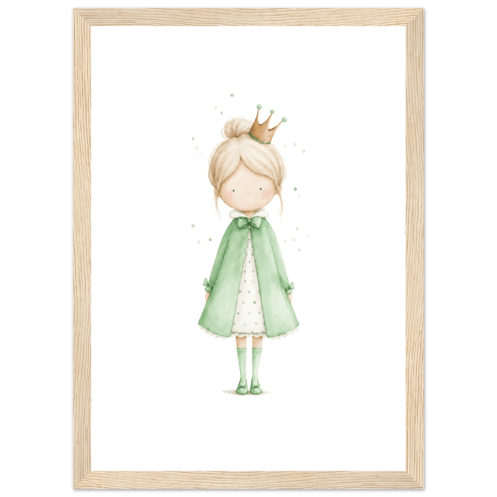 Kleine Prinzessin - Personalisierter Text 💚 poster