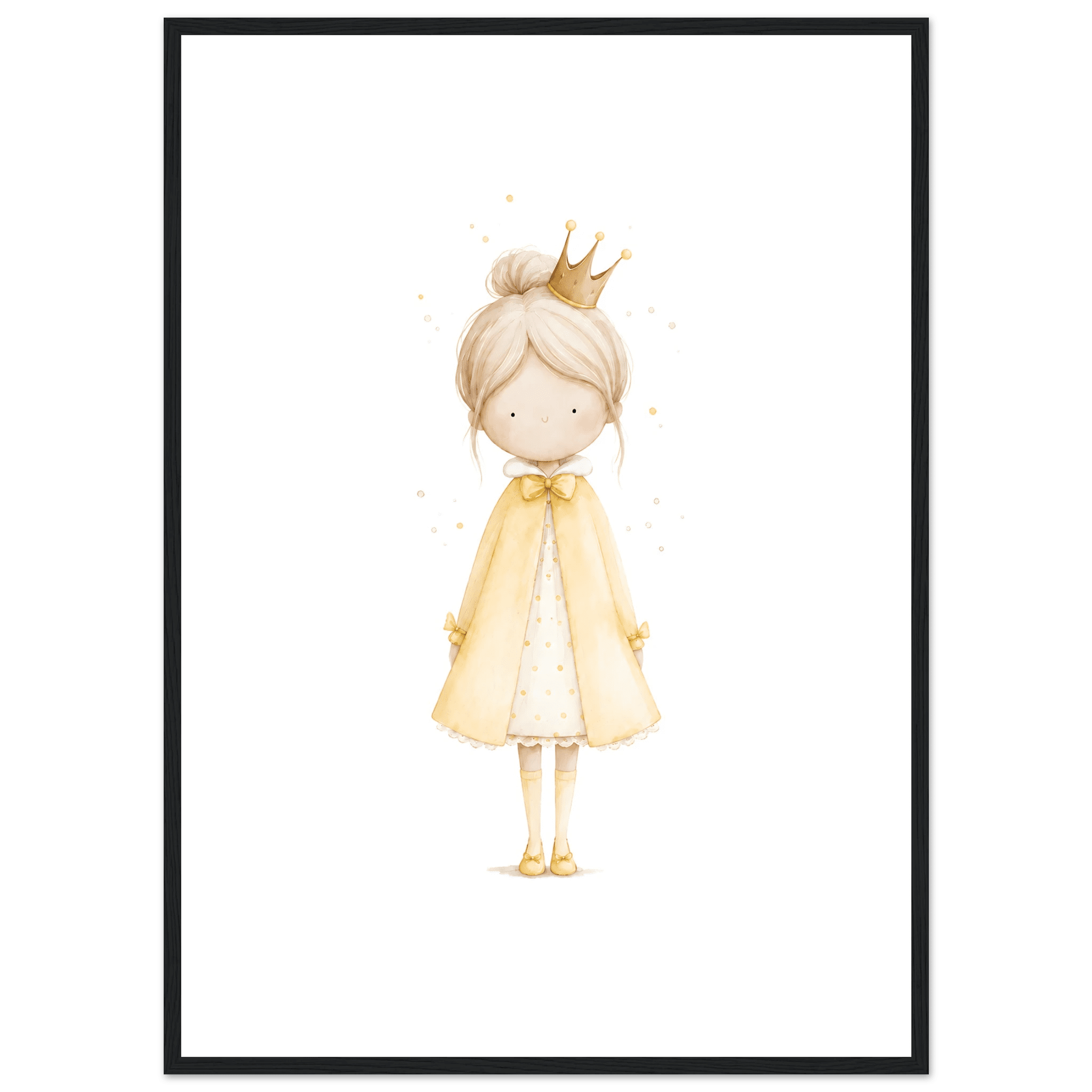 Kleine Prinzessin - Personalisierter Text 💛 poster