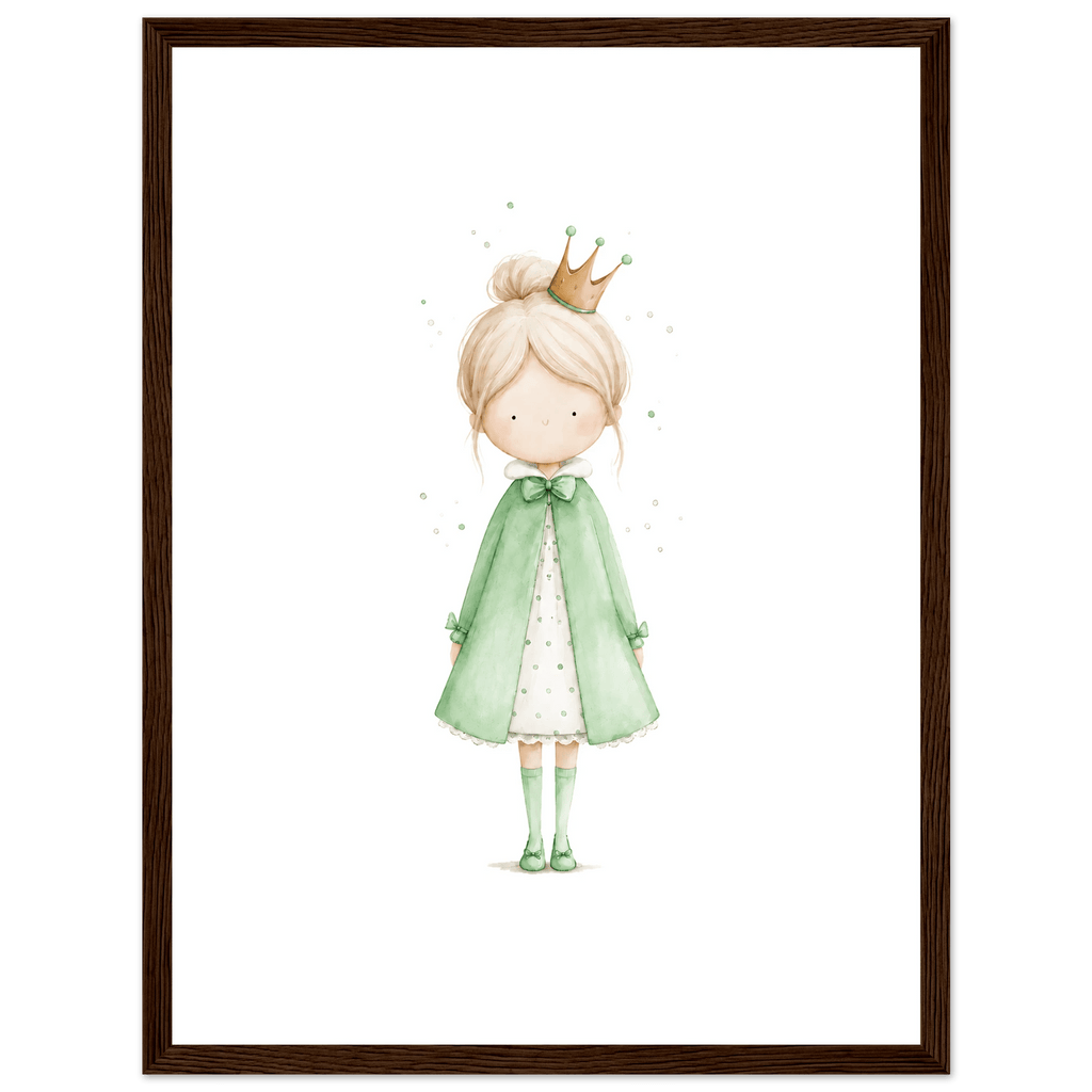 Kleine Prinzessin - Personalisierter Text 💚 poster