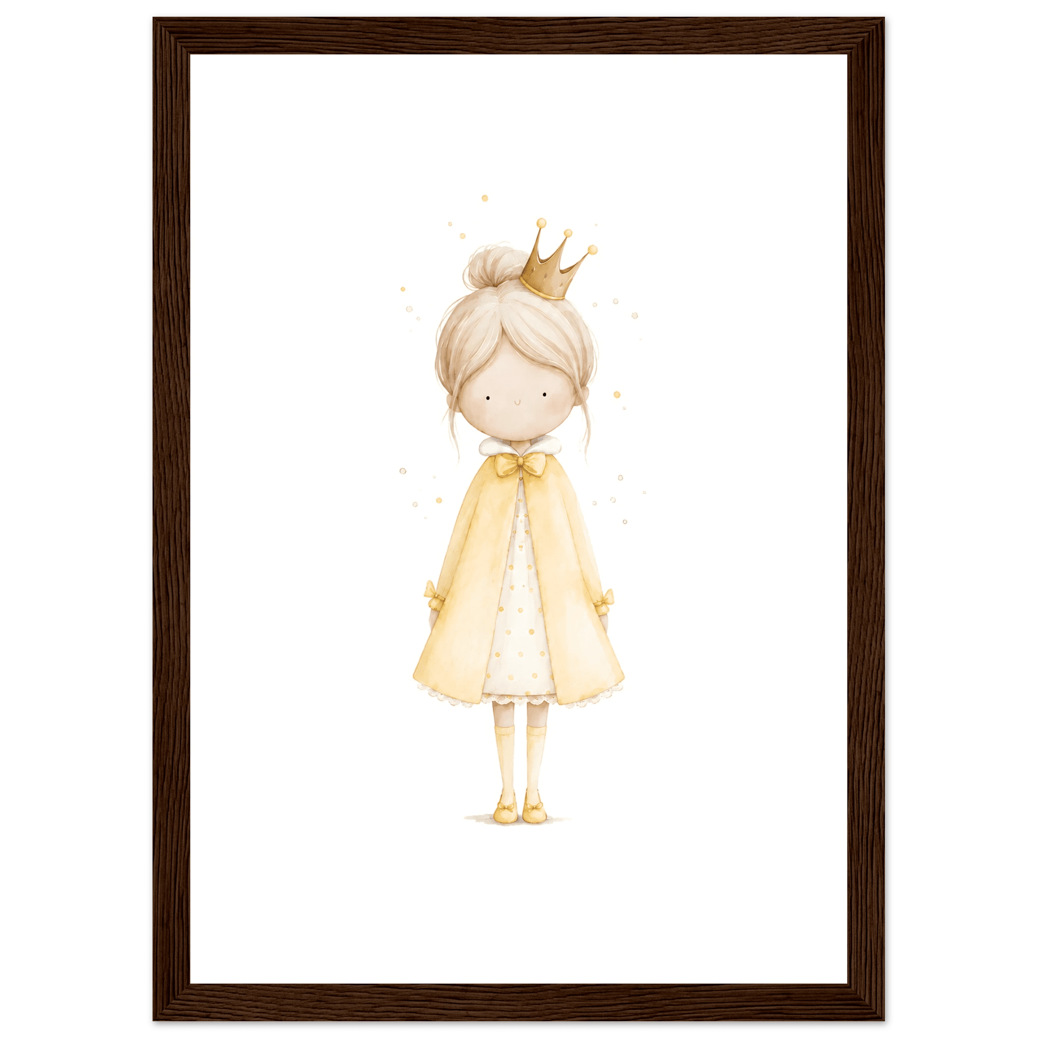Kleine Prinzessin - Personalisierter Text 💛 poster