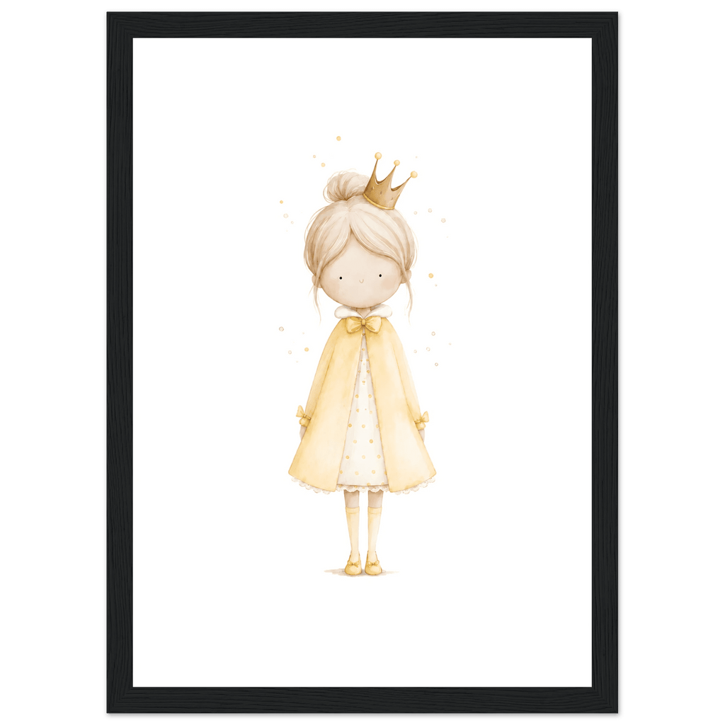 Kleine Prinzessin - Personalisierter Text 💛 poster