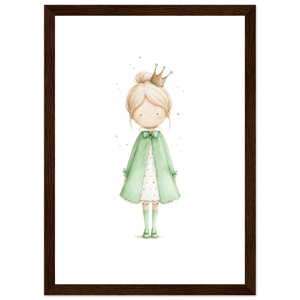 Kleine Prinzessin - Personalisierter Text 💚 poster