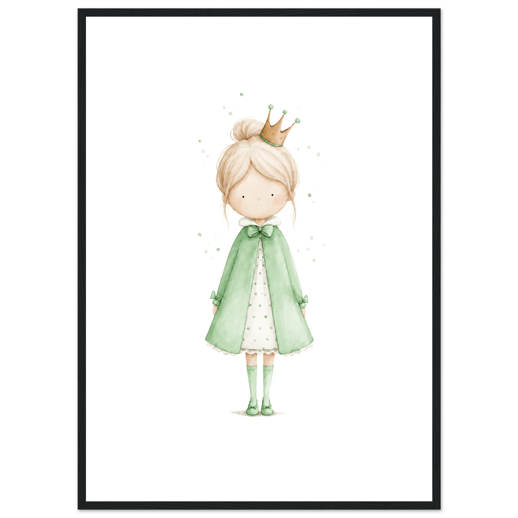 Kleine Prinzessin - Personalisierter Text 💚 poster
