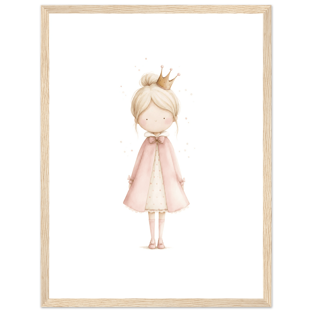 Kleine Prinzessin - Personalisierter Text 💗 poster