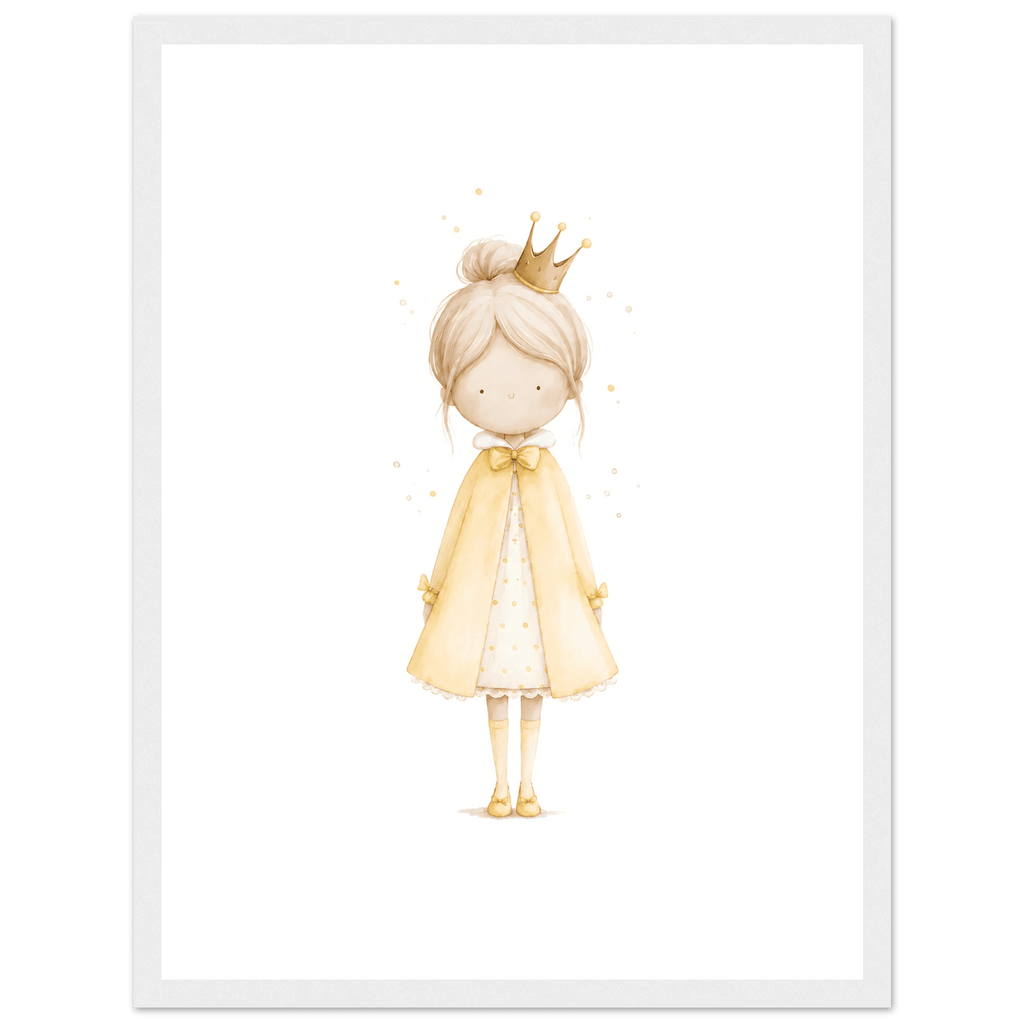 Kleine Prinzessin - Personalisierter Text 💛 poster