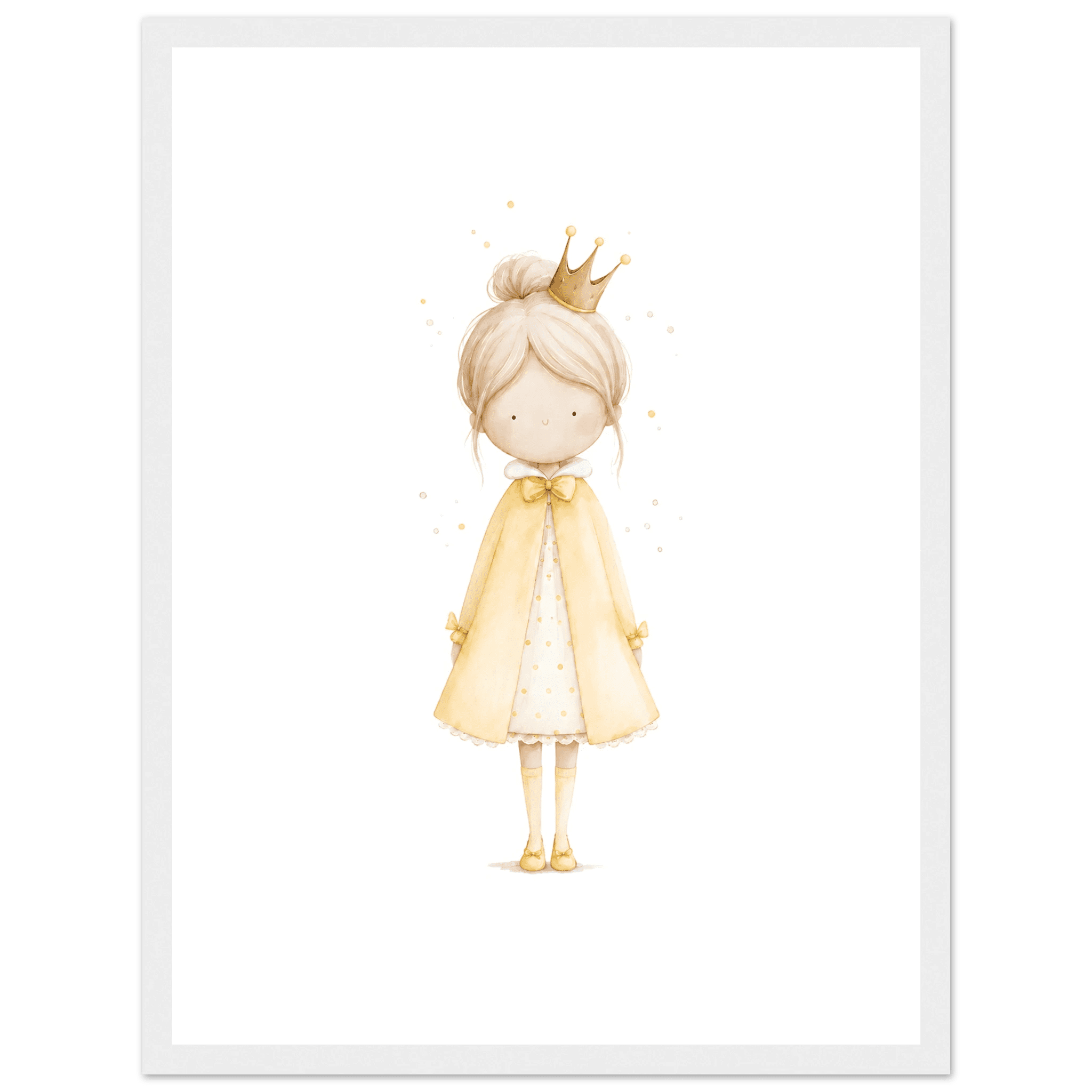 Kleine Prinzessin - Personalisierter Text 💛 poster