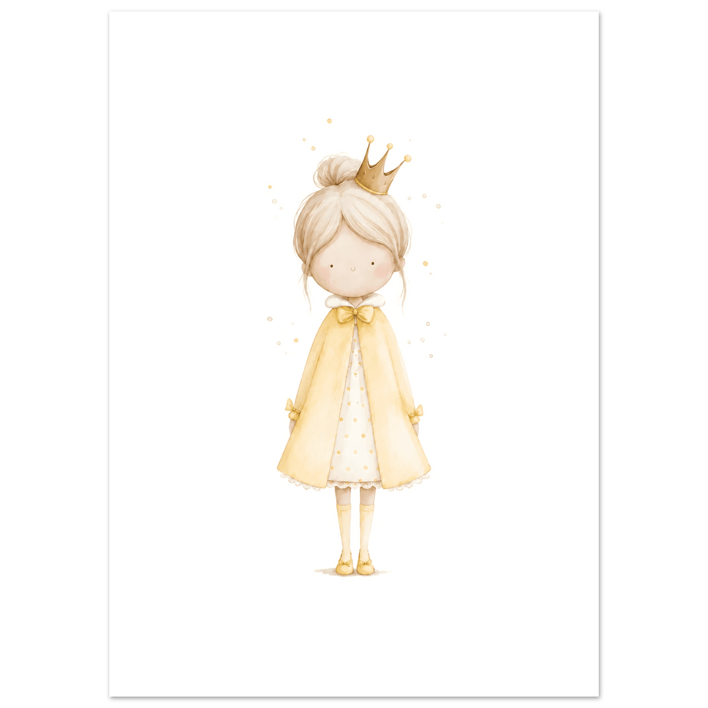 Kleine Prinzessin - Personalisierter Text 💛 poster