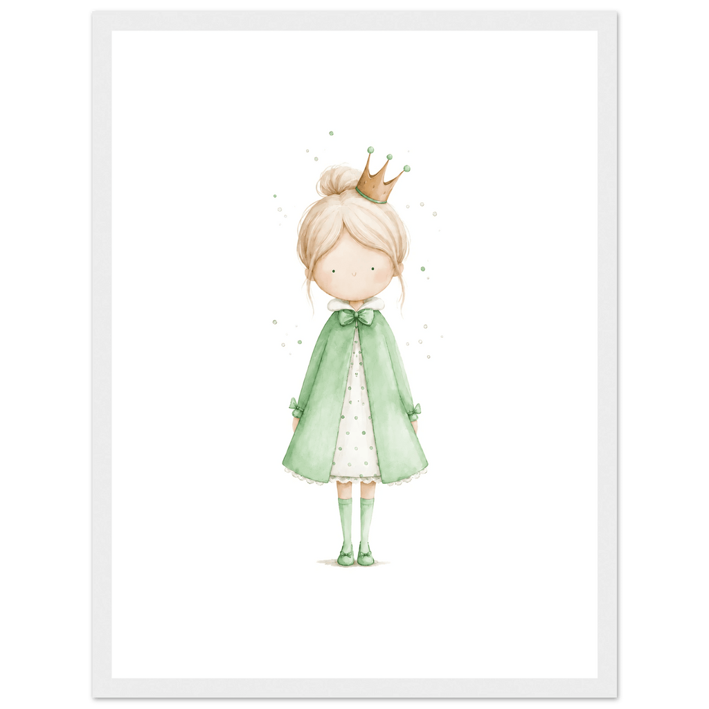 Kleine Prinzessin - Personalisierter Text 💚 poster