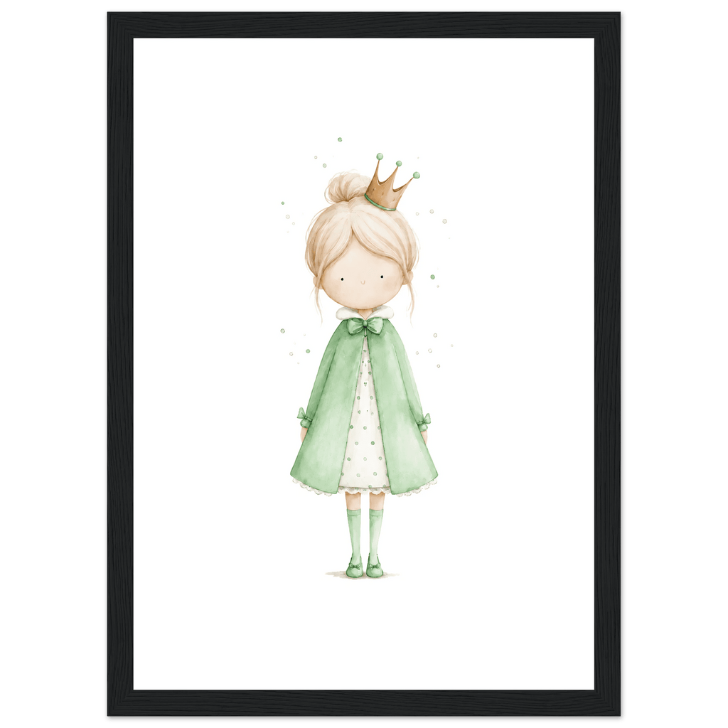 Kleine Prinzessin - Personalisierter Text 💚 poster