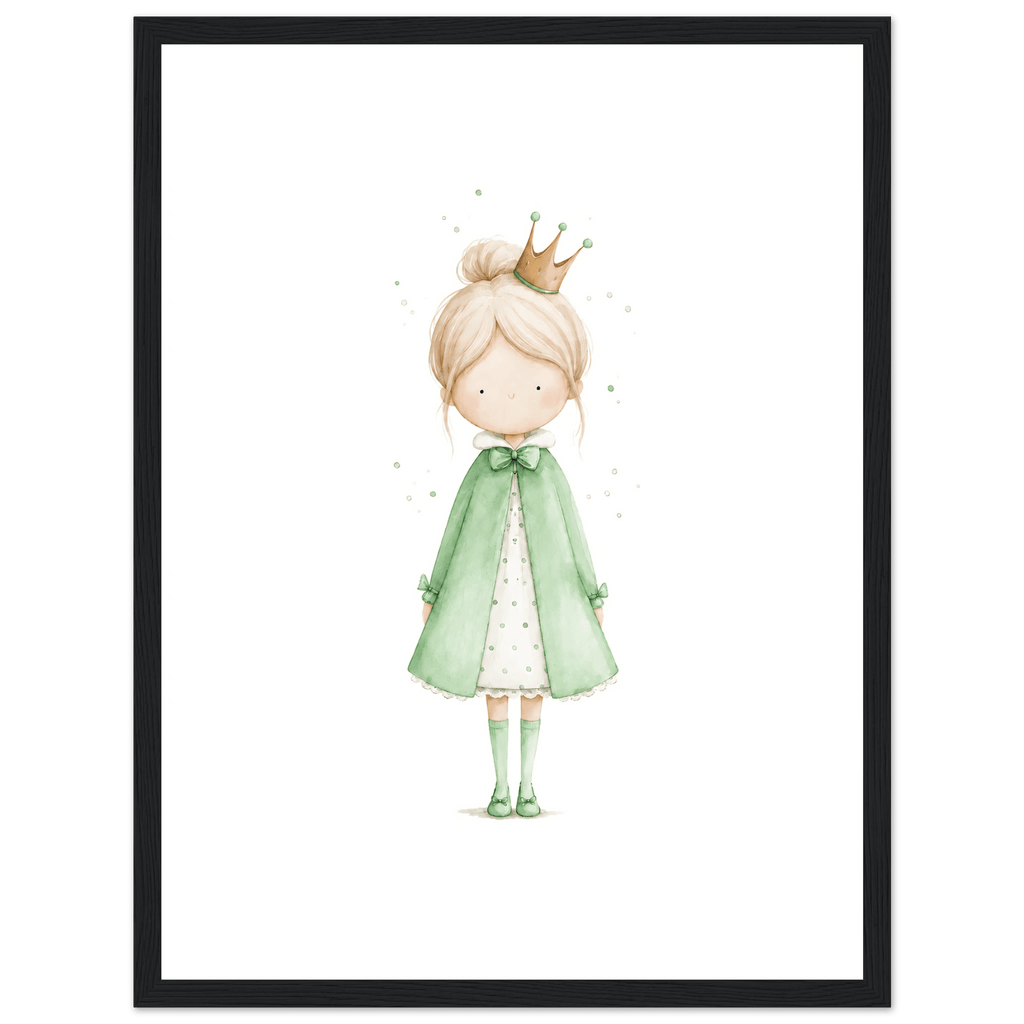 Kleine Prinzessin - Personalisierter Text 💚 poster