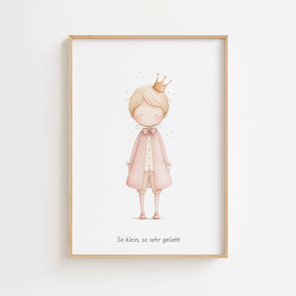 Kleiner Prinz - Personalisierter Text 💗 poster