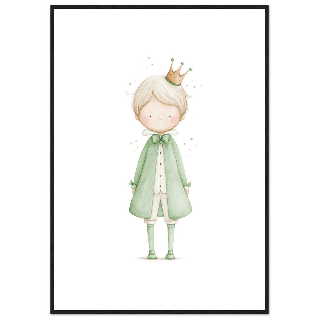 Kleiner Prinz – Personalisierter Text 💚 poster
