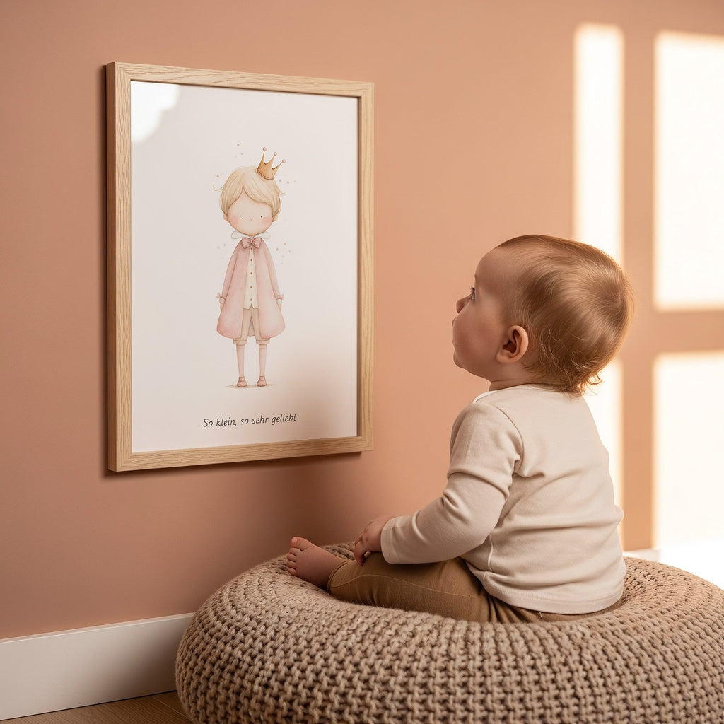 Kleiner Prinz - Personalisierter Text 💗 poster