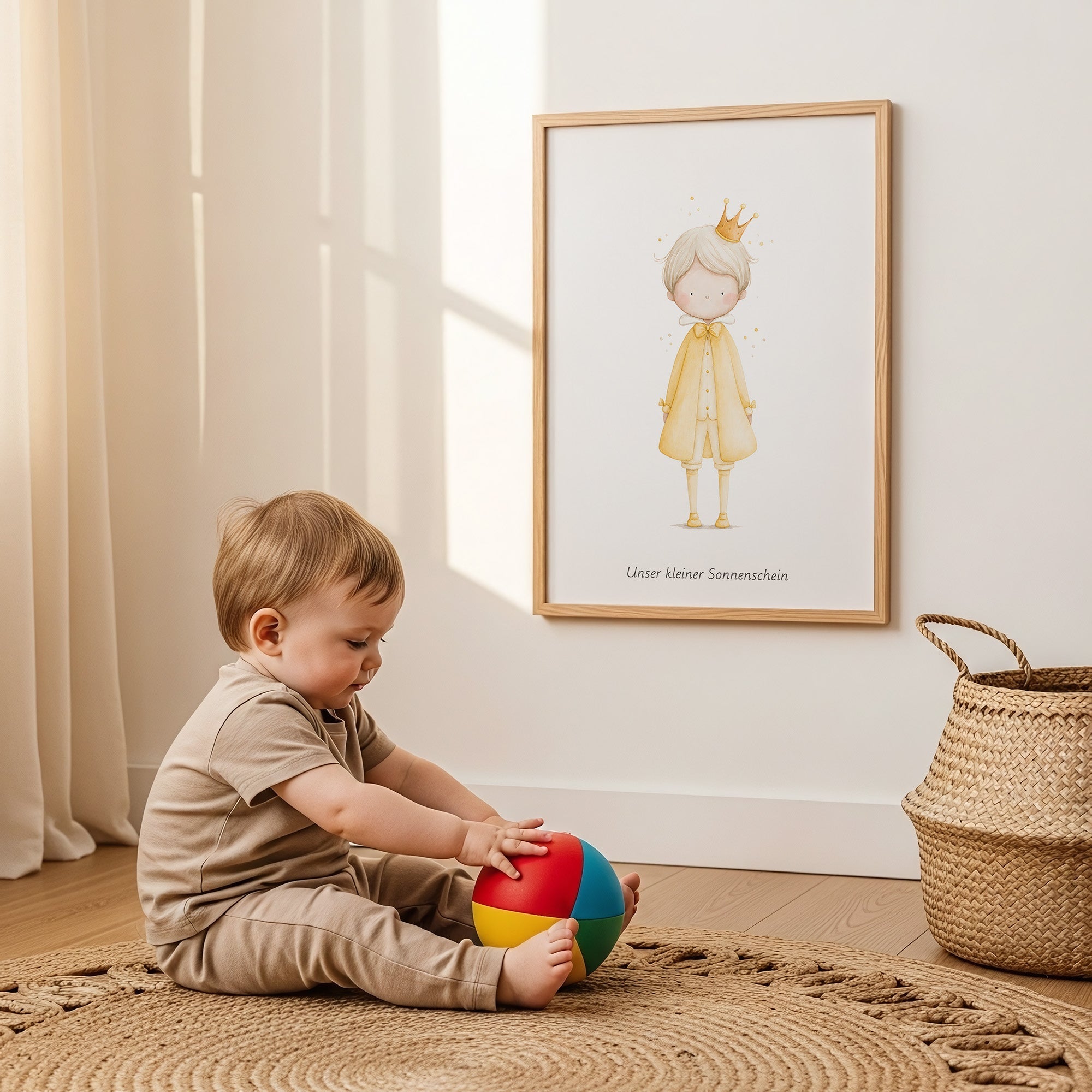 Kleiner Prinz - Personalisierter Text 💛 poster