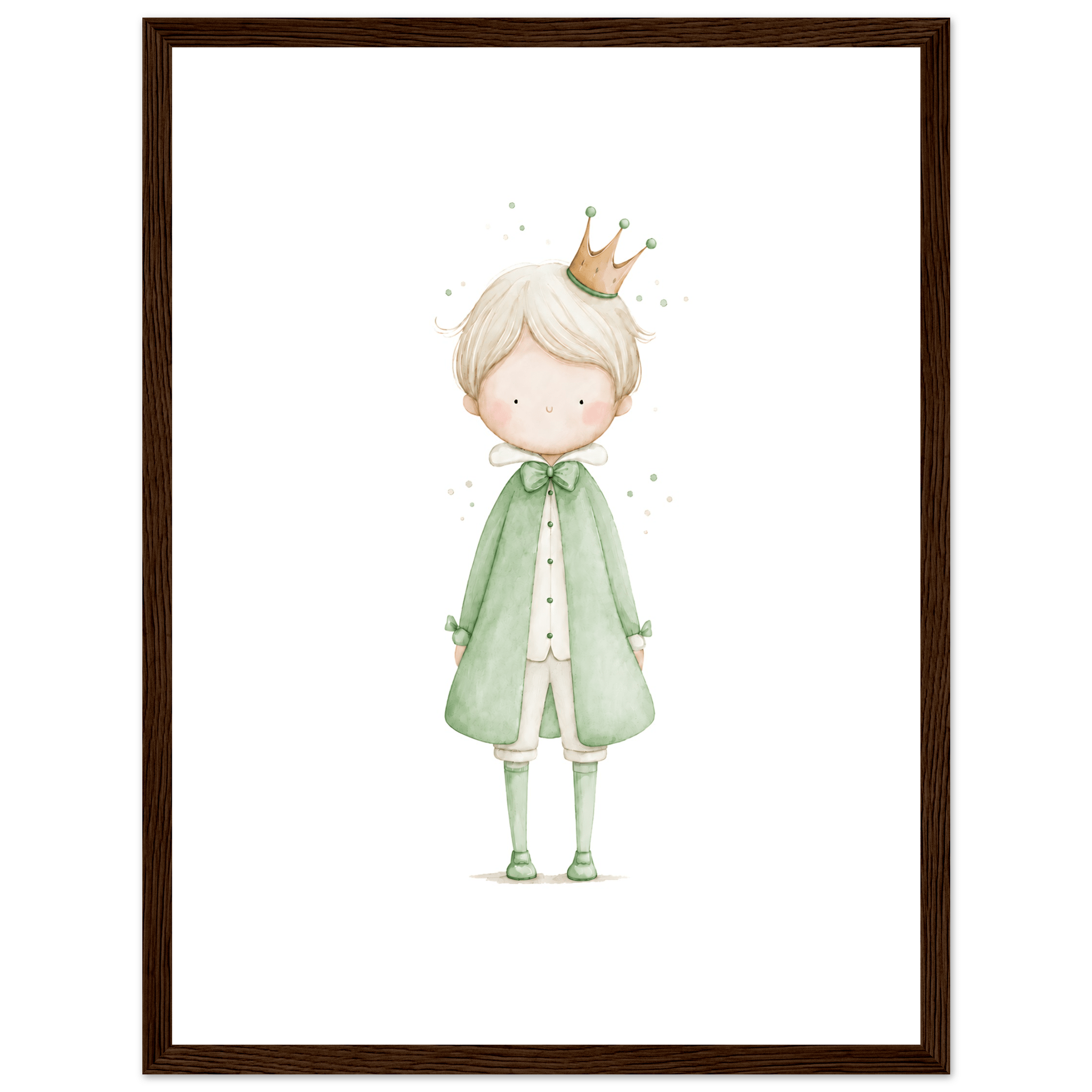 Kleiner Prinz – Personalisierter Text 💚 poster