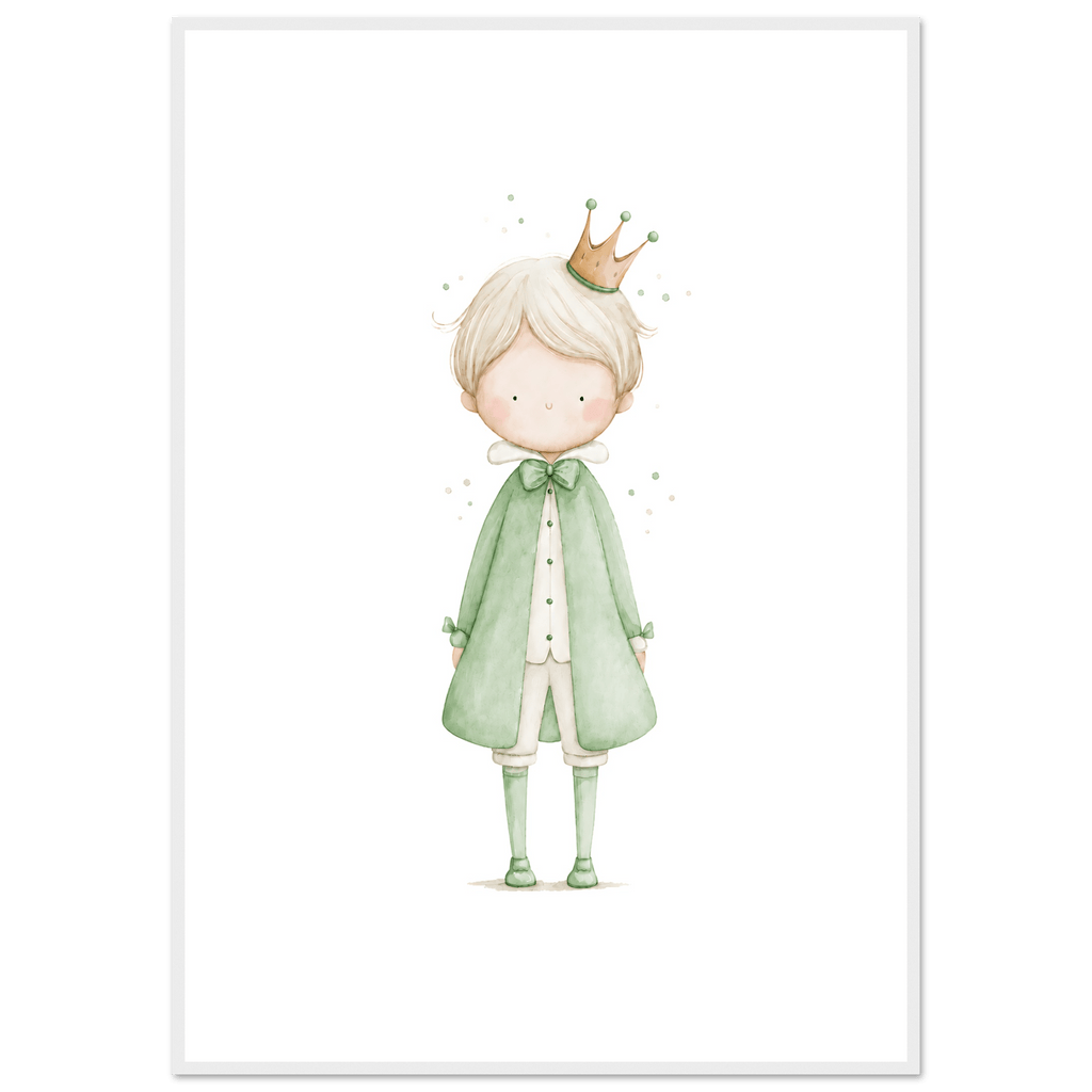Kleiner Prinz – Personalisierter Text 💚 poster