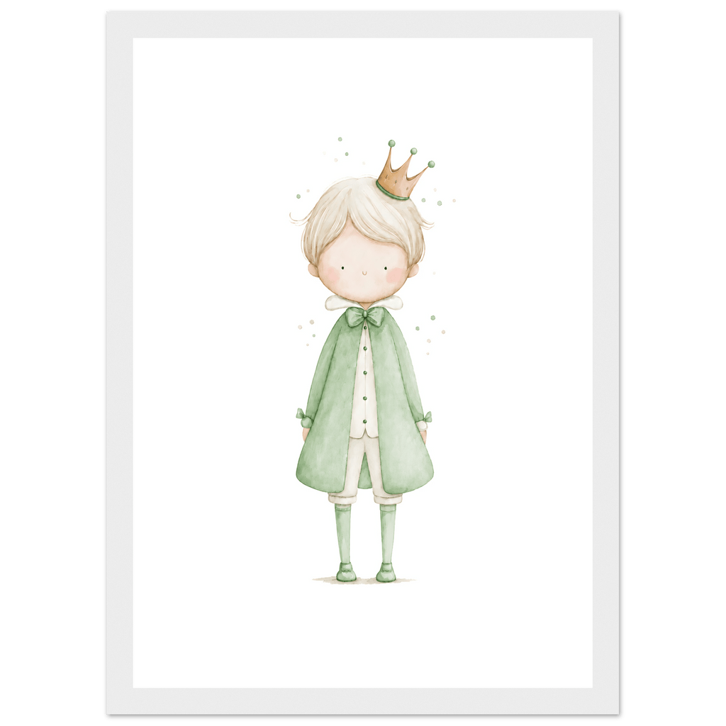 Kleiner Prinz – Personalisierter Text 💚 poster