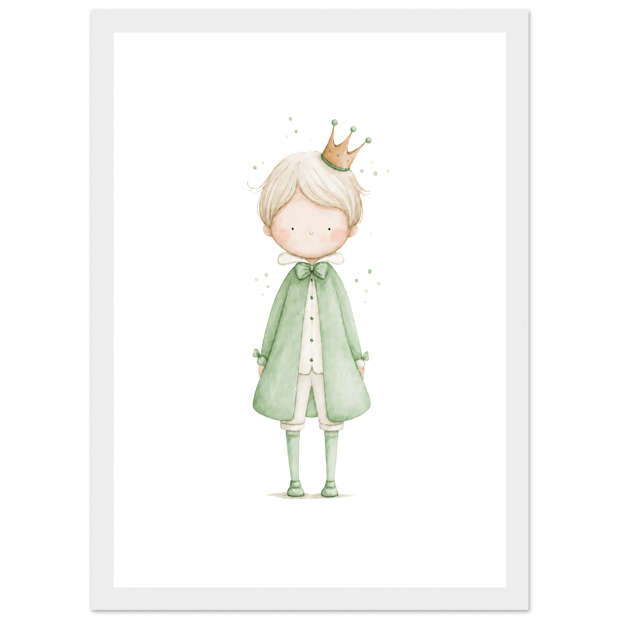 Kleiner Prinz – Personalisierter Text 💚 poster