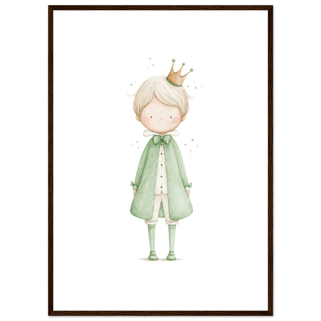 Kleiner Prinz – Personalisierter Text 💚 poster