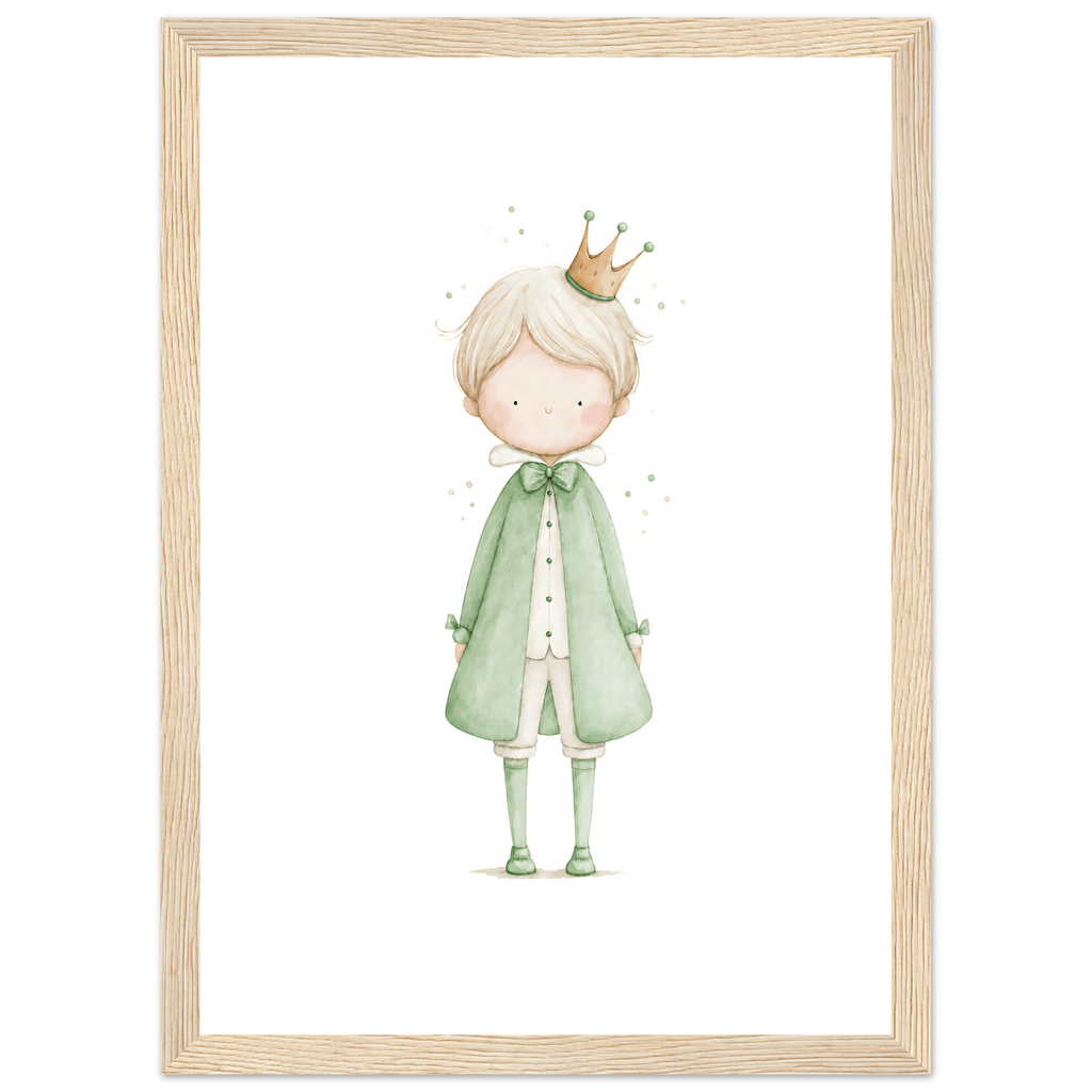 Kleiner Prinz – Personalisierter Text 💚 poster