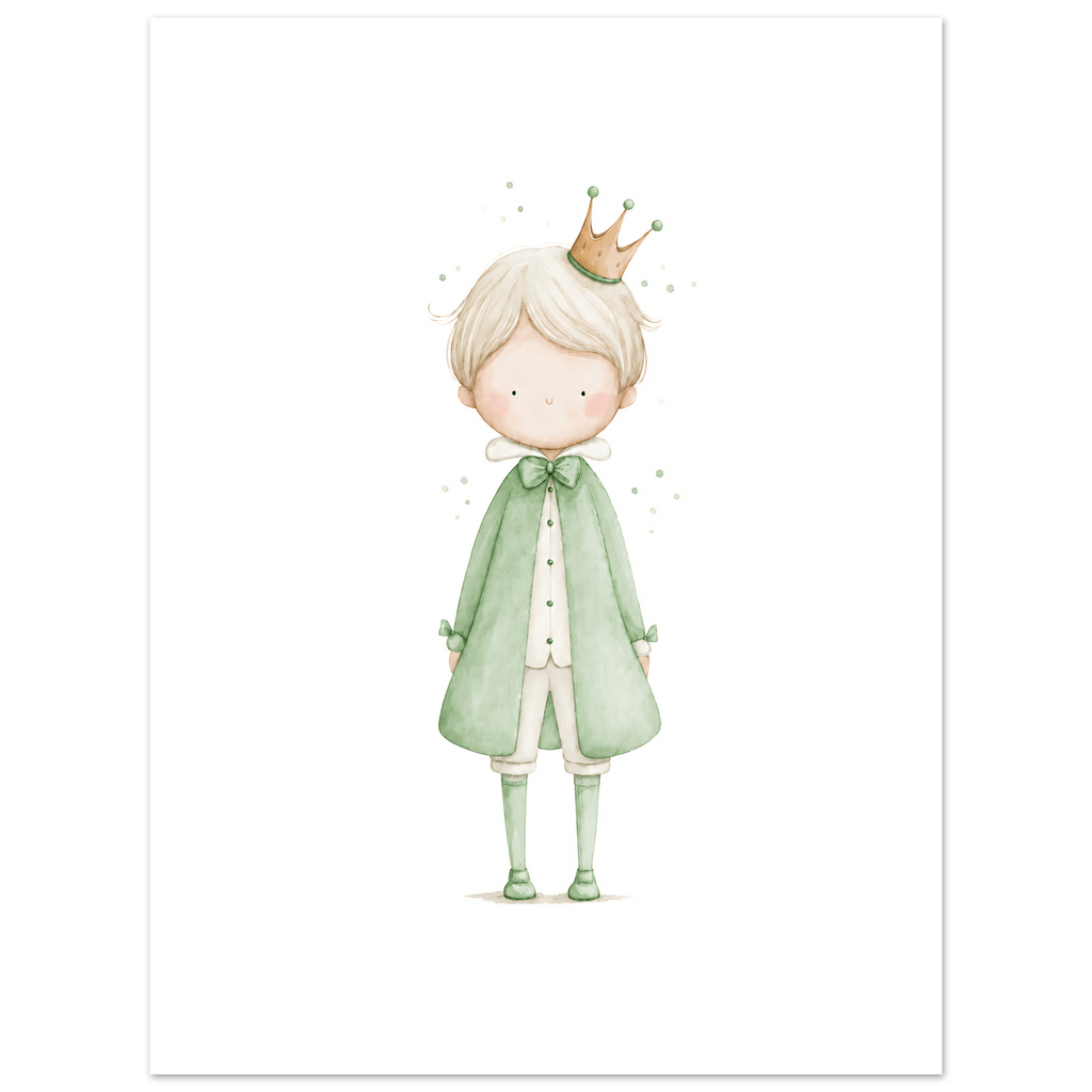Kleiner Prinz – Personalisierter Text 💚 poster