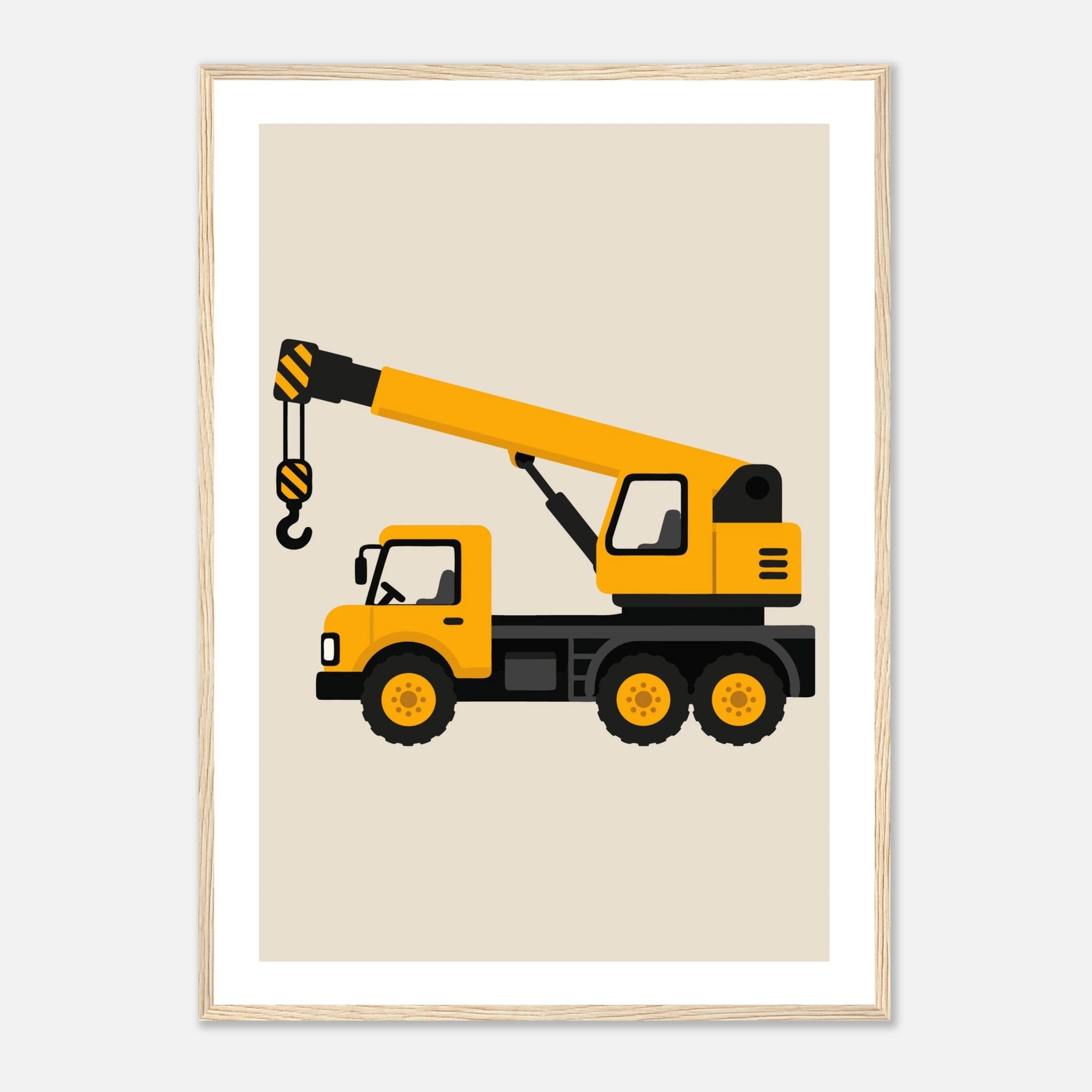 Kranbil poster poster