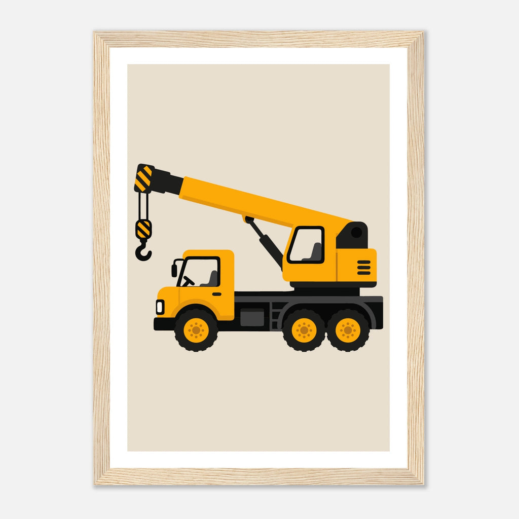 Kranbil poster poster
