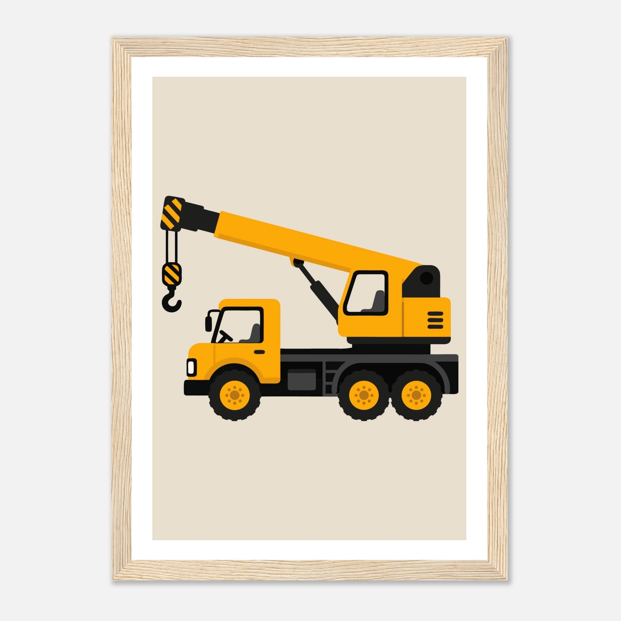Kranbil poster poster