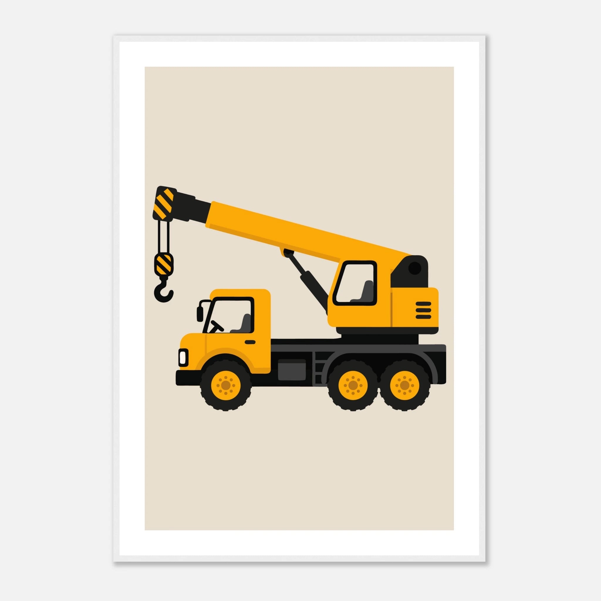 Kranbil poster poster