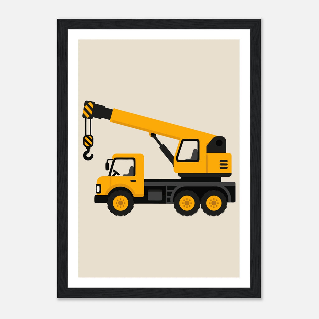 Kranbil poster poster