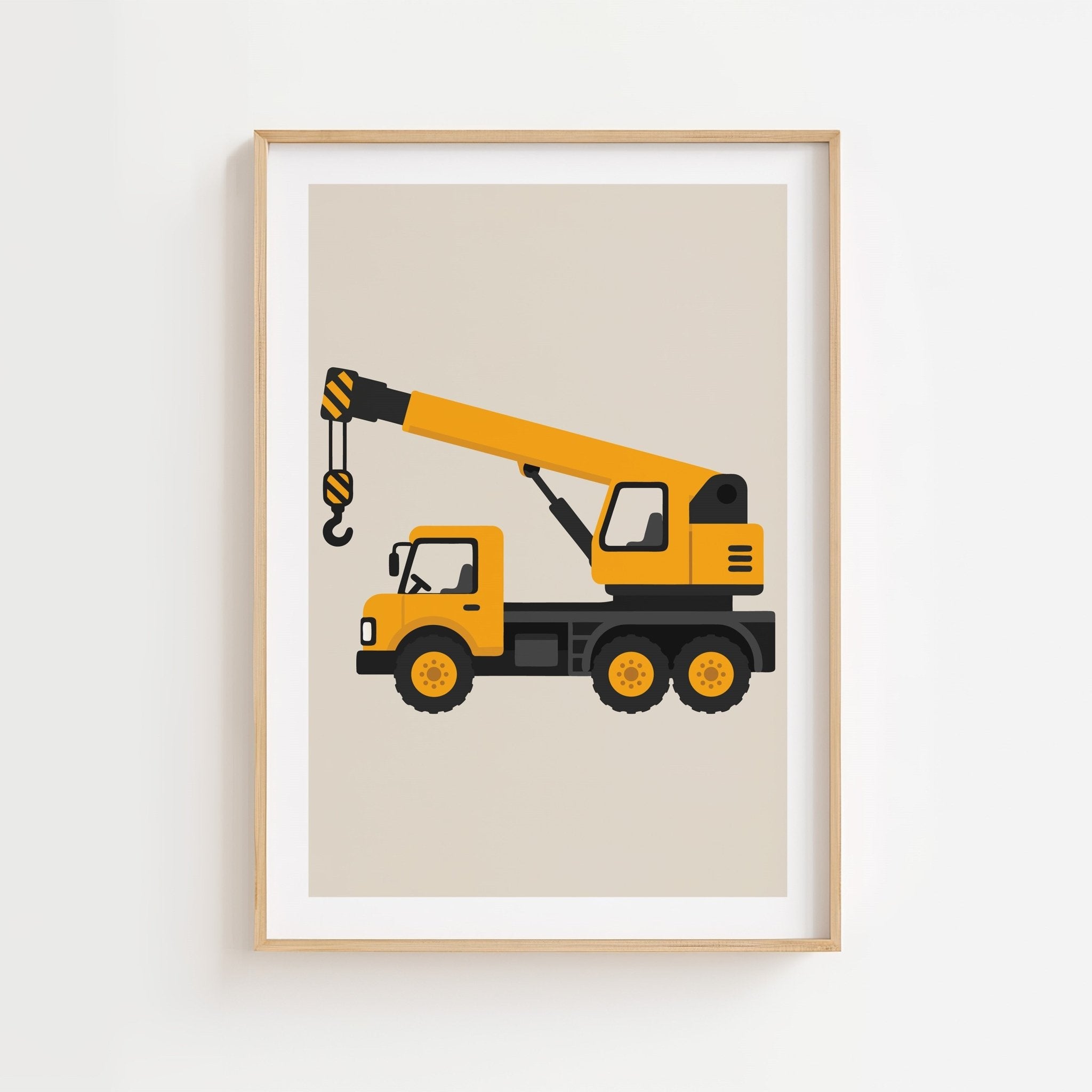 Kranbil poster poster