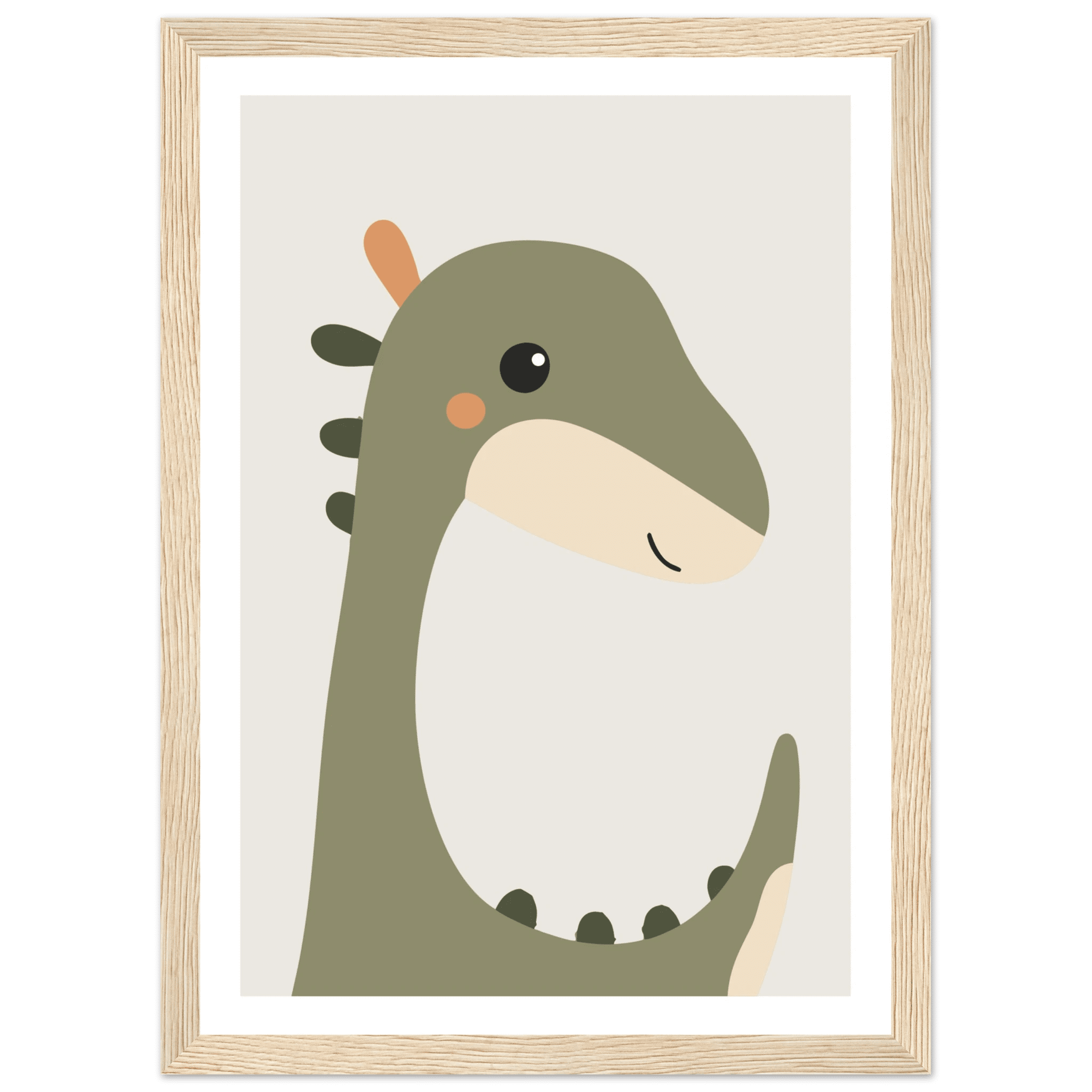 Långhals dinosaurieposter poster