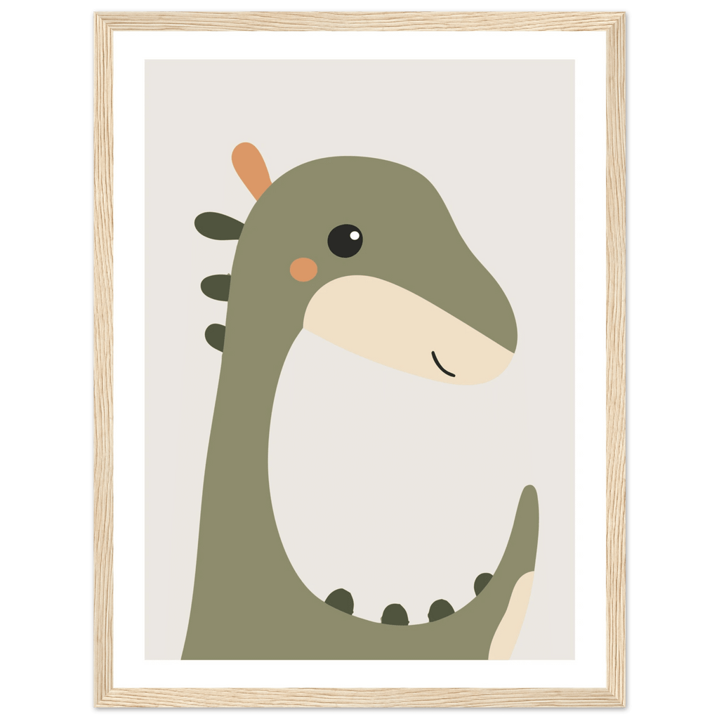 Långhals dinosaurieposter poster