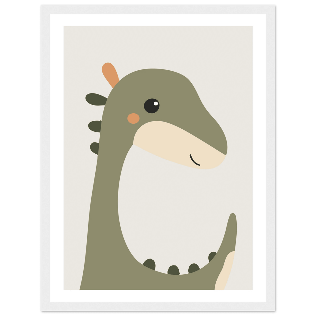 Långhals dinosaurieposter poster