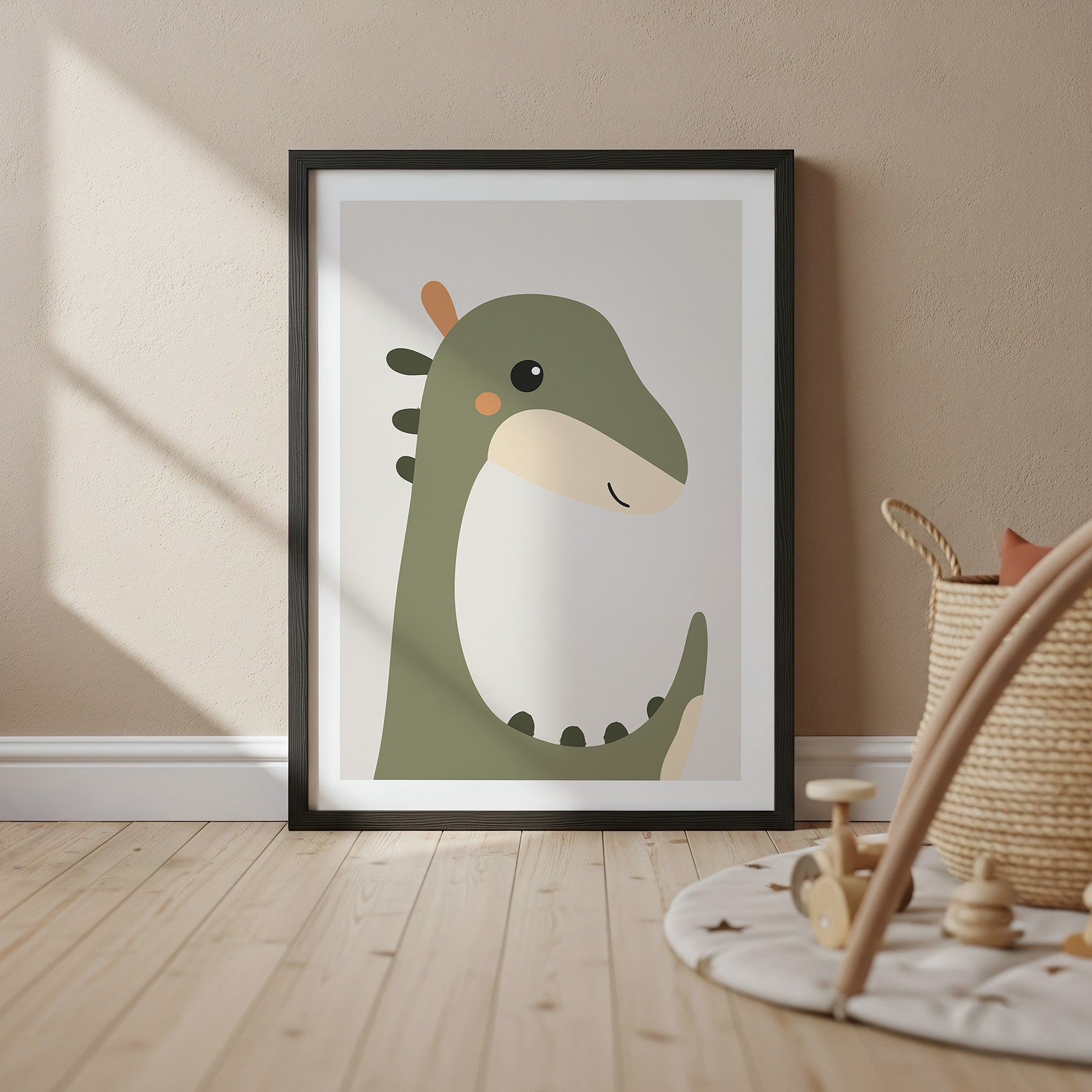 Långhals dinosaurieposter poster
