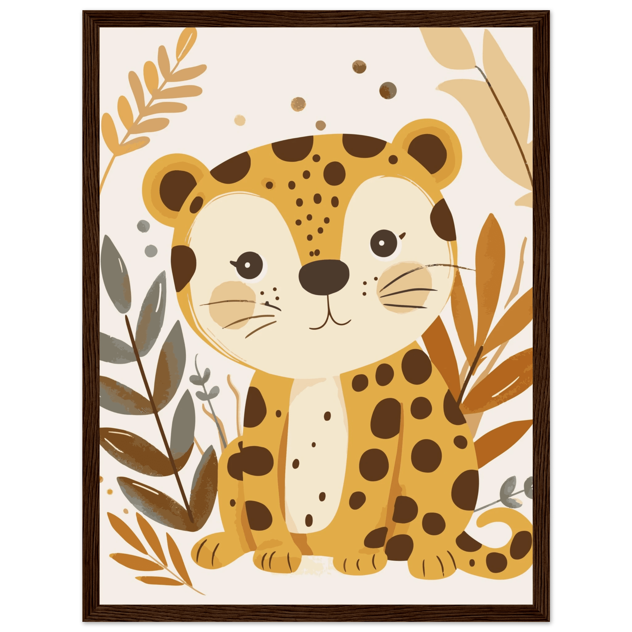 Leopardposter poster