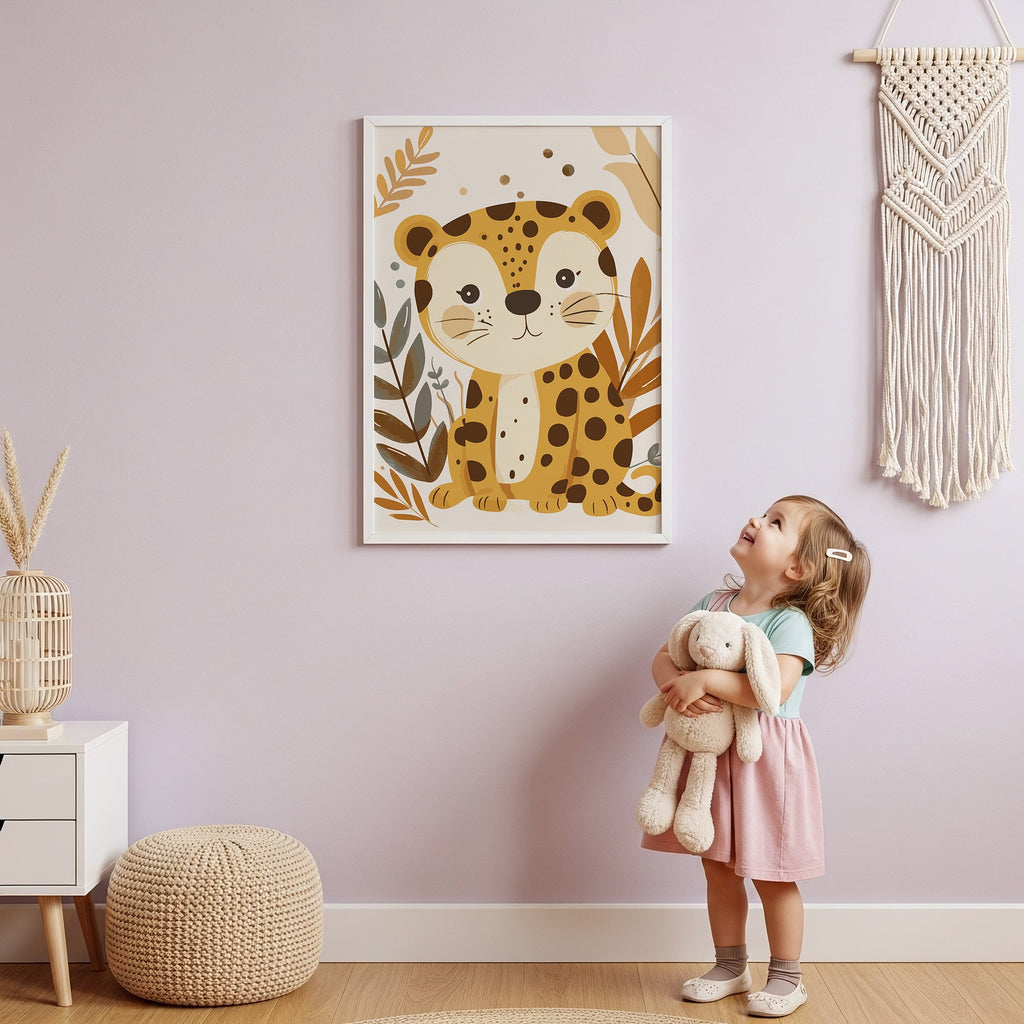Leopardposter poster