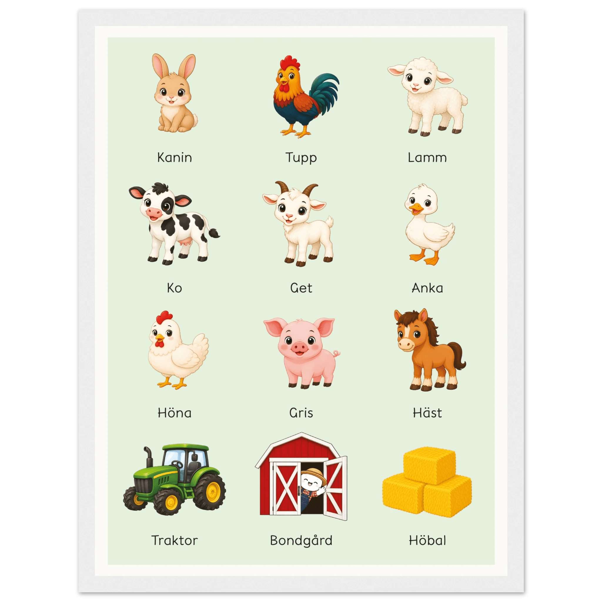 Lilles bondgårdsposter poster
