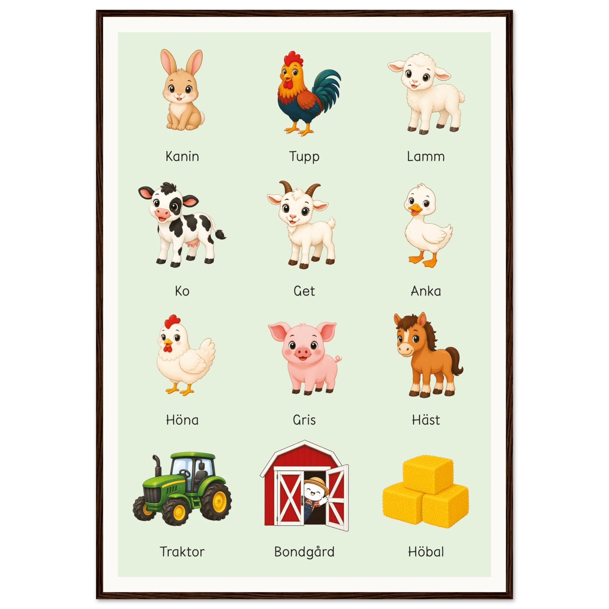 Lilles bondgårdsposter poster