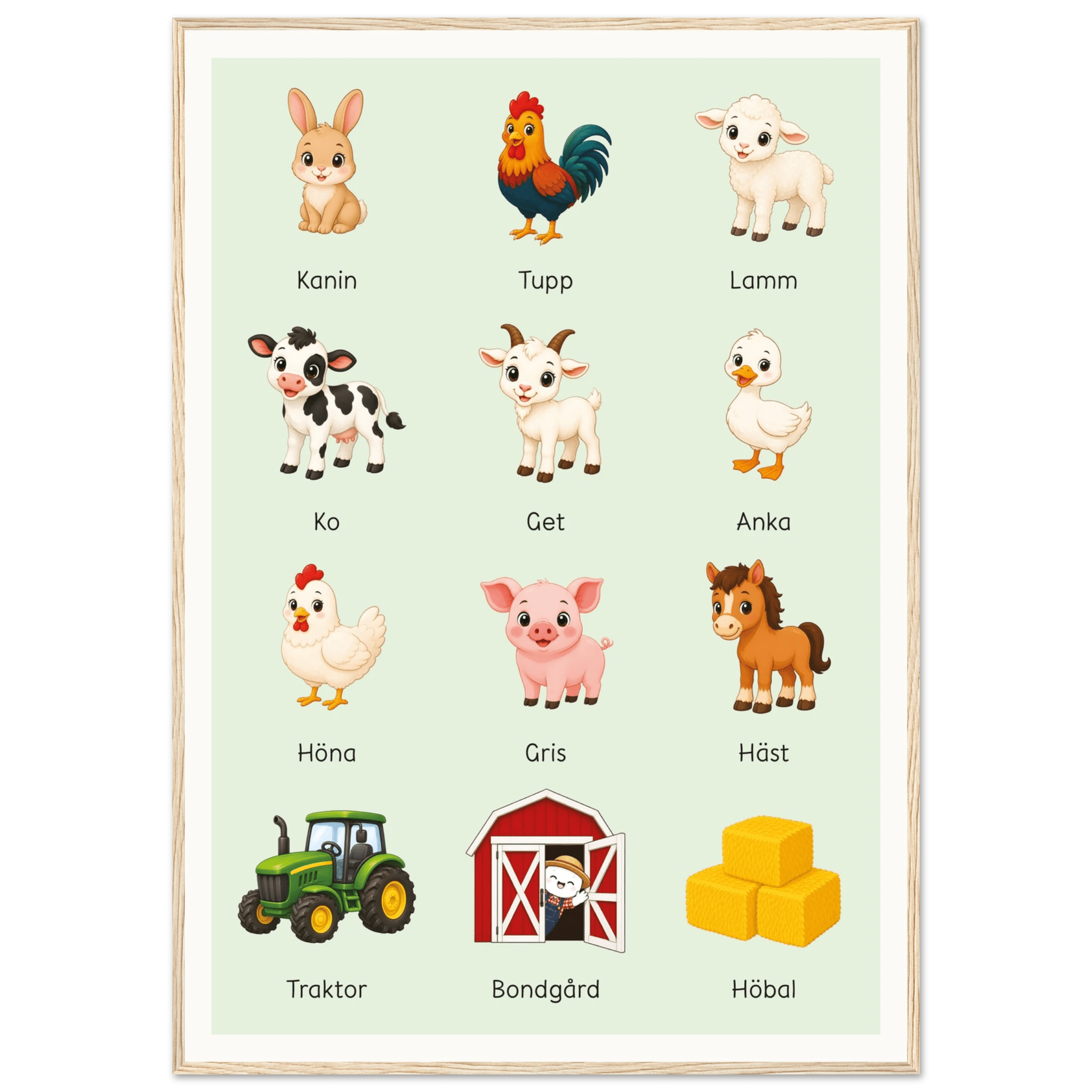 Lilles bondgårdsposter poster