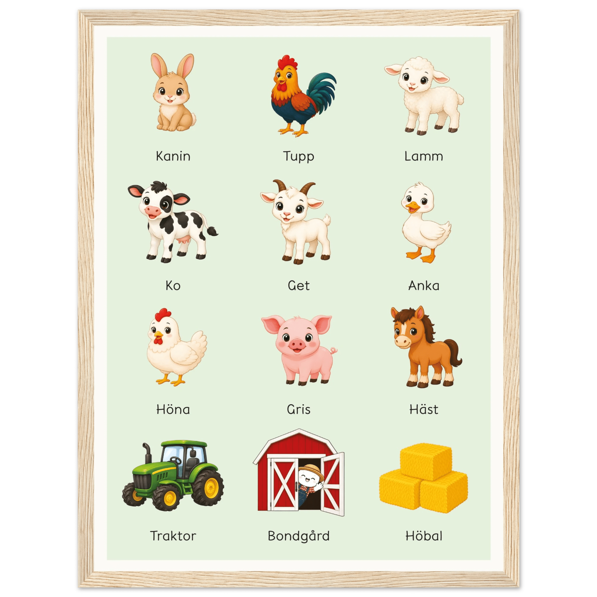 Lilles bondgårdsposter poster