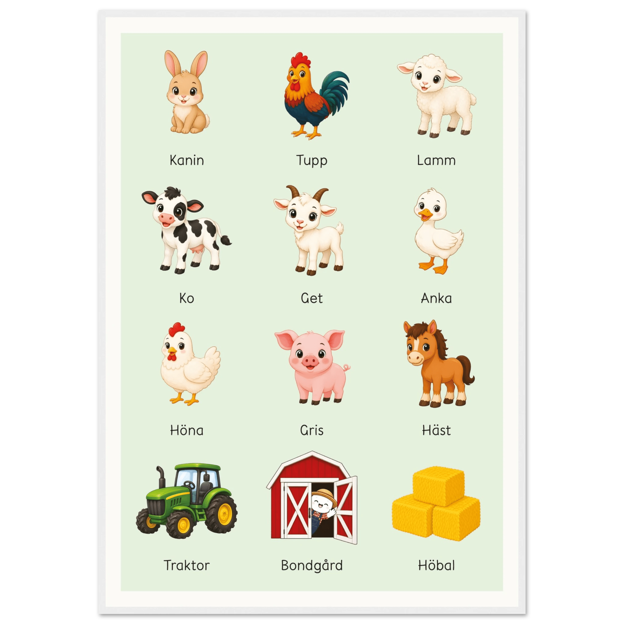 Lilles bondgårdsposter poster