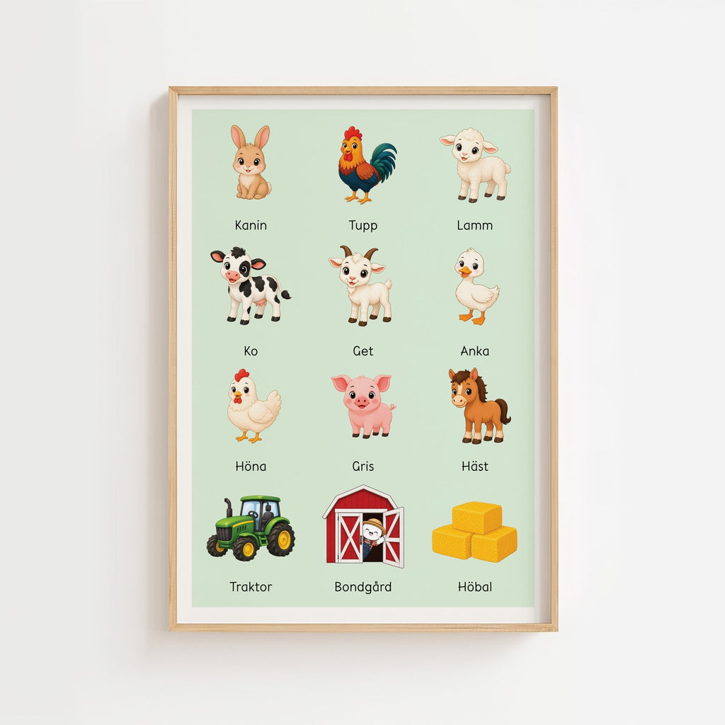 Lilles bondgårdsposter poster