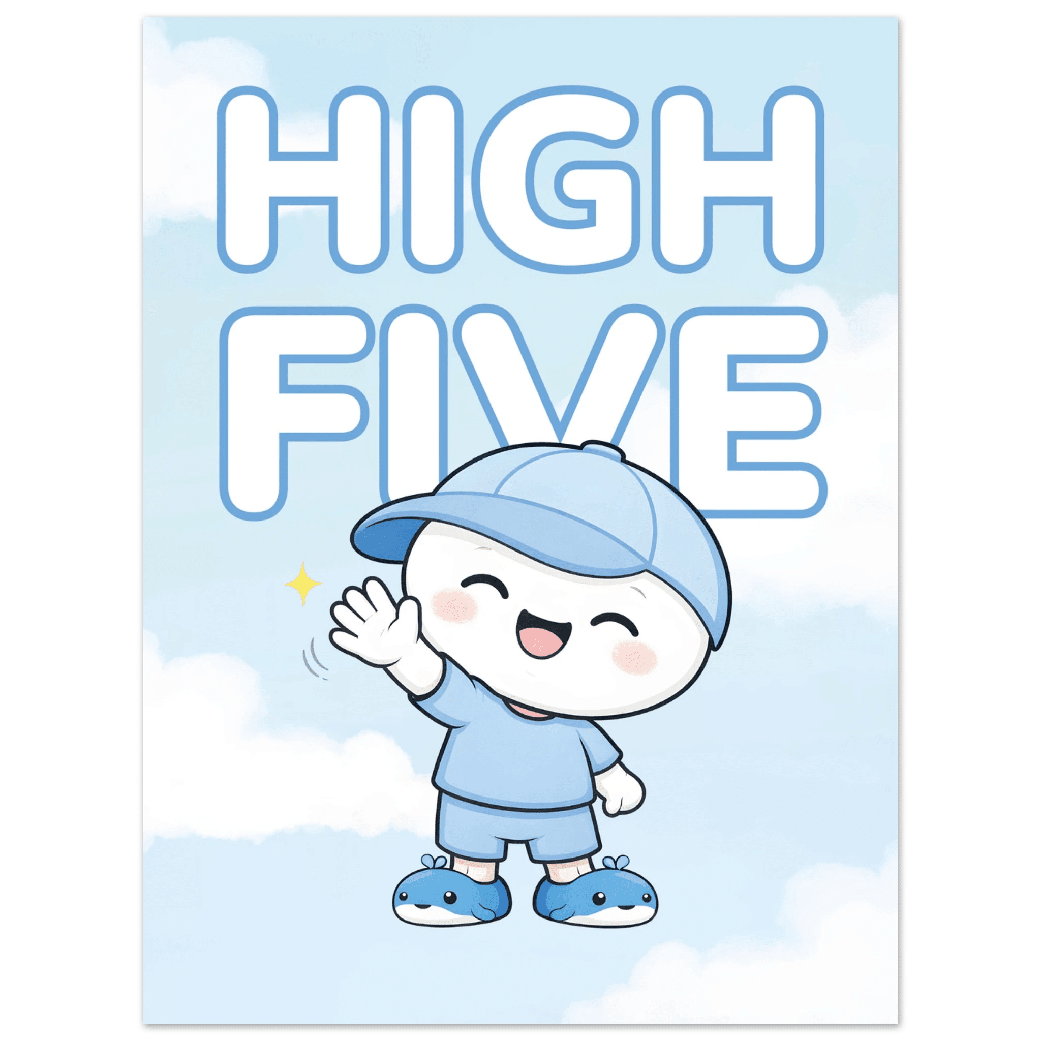 Lilles High Five Poster poster